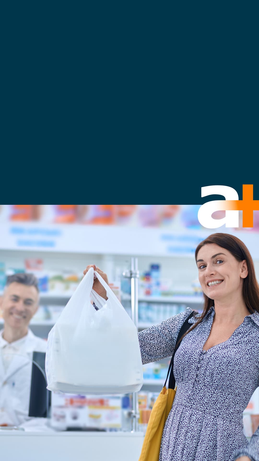 Descontos em <br /><b style='color:#F07D00'>Medicamentos</b>