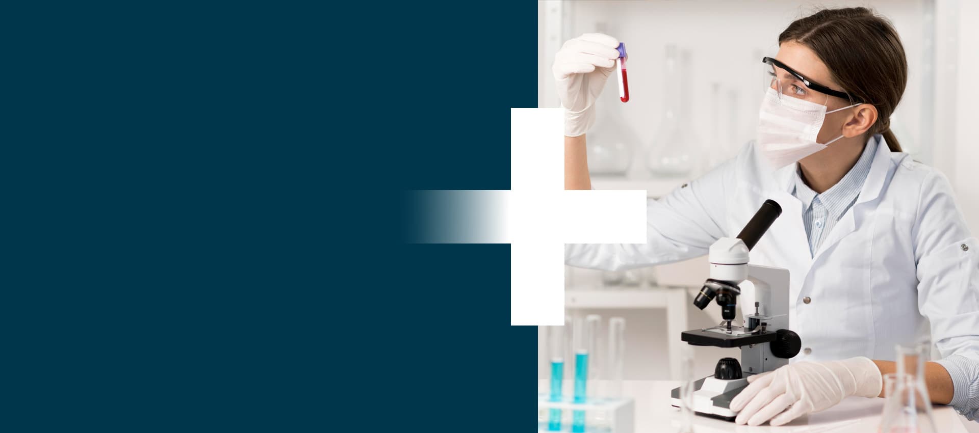 Assistência <br /><b style='color:#F07D00'>Laboratorial</b>